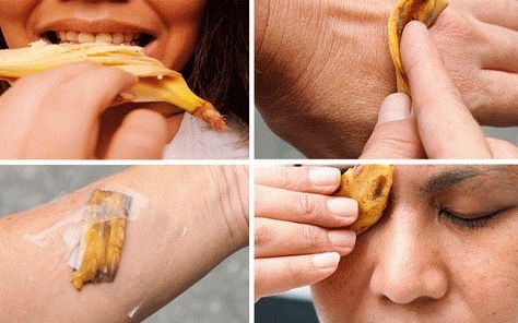 ¿Sabías de estos usos de la cáscara del plátano? 