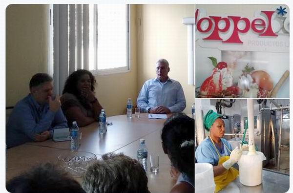 Inicia Miguel D�az-Canel visita de gobierno a La Habana