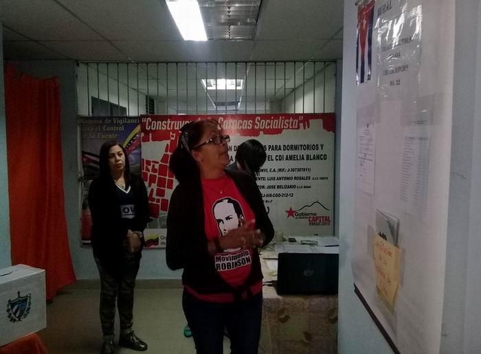 Listos para votar colaboradores cubanos en Venezuela