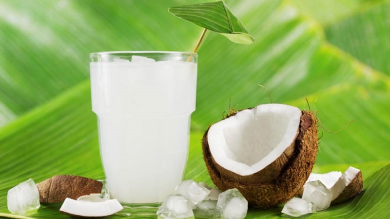 Una ensalada muy ex�tica, con coco