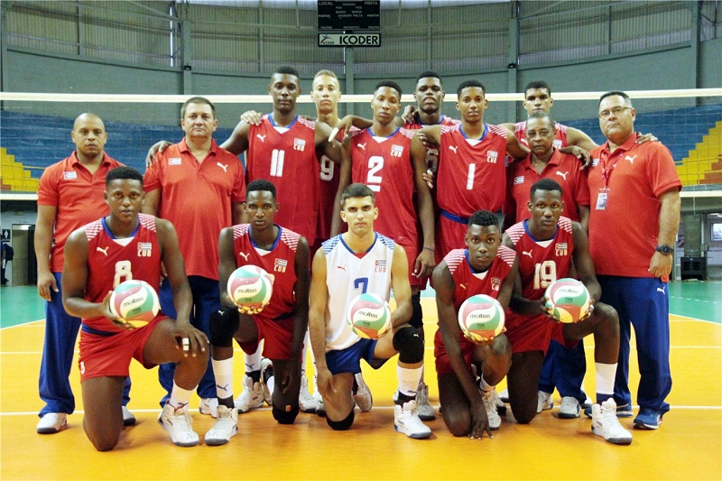 Cuba wins in its debut in the Boys´ U19 World Volleyball Championships