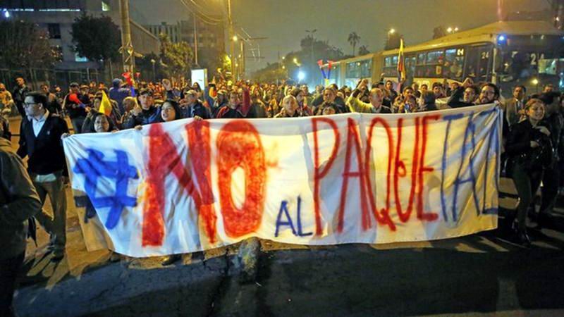 Ind�genas ecuatorianos dicen que no dialogar�n hasta llegar a Quito