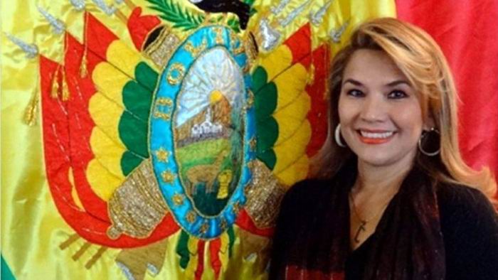 La segunda vicepresidenta del Senado de Bolivia, Jeanine A�ez, dijo en una entrevista con medios locales que ella es la siguiente en la fila para asumir la presidencia y que est� dispuesta a hacerlo