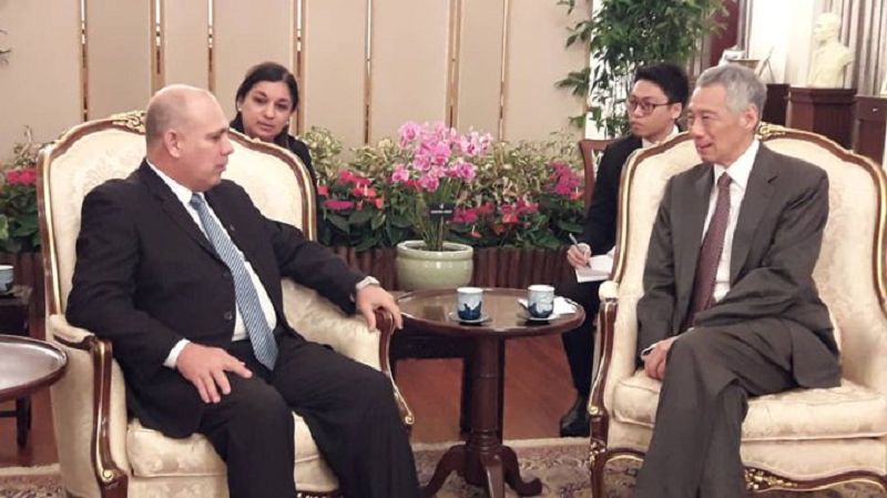 Cuban vice president of the Council of Ministers arrives in Singapore