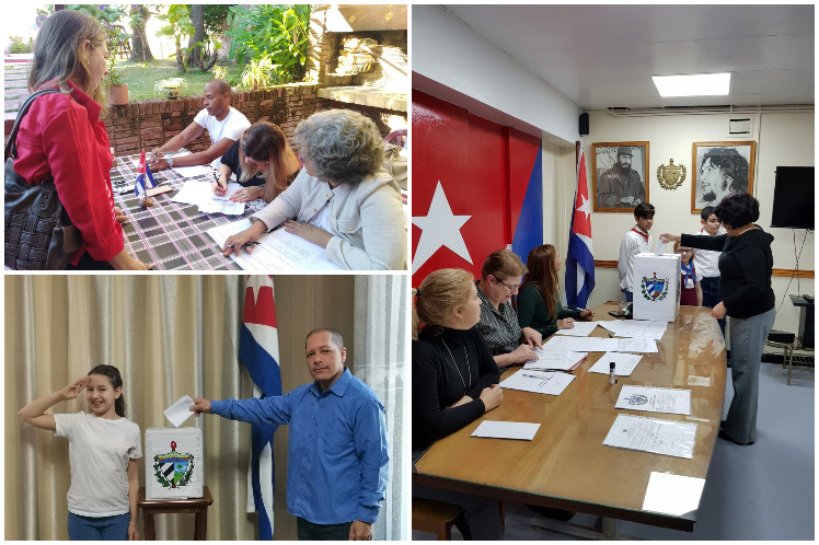 Exitoso y transparente referendo constitucional para cubanos en el exterior Exitoso y transparente referendo constitucional para cubanos en el exterior