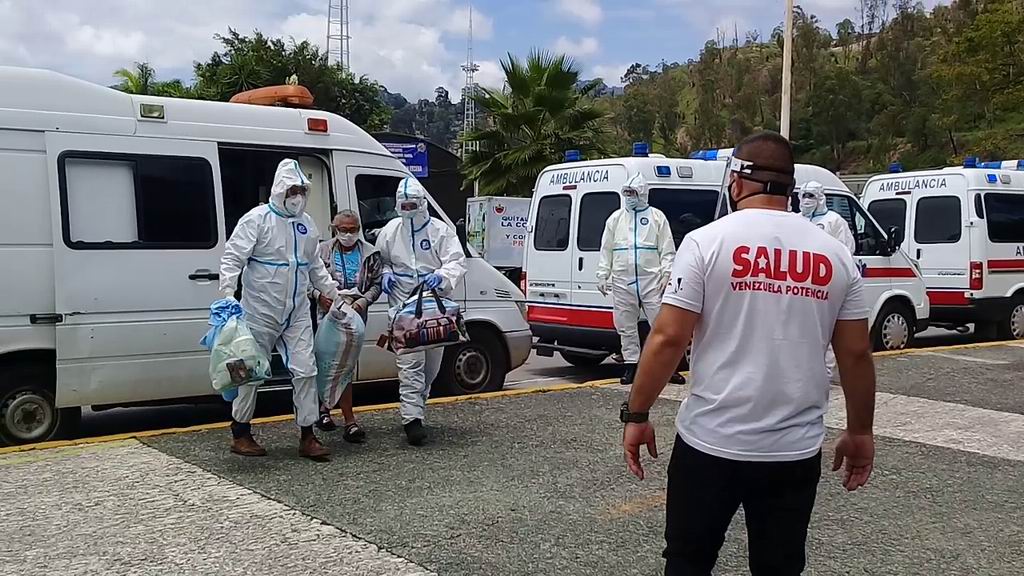 Activos médicos cubanos en Caracas