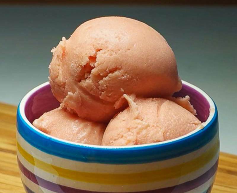 Prepare helado de guayaba y boniato en casa, le gustará