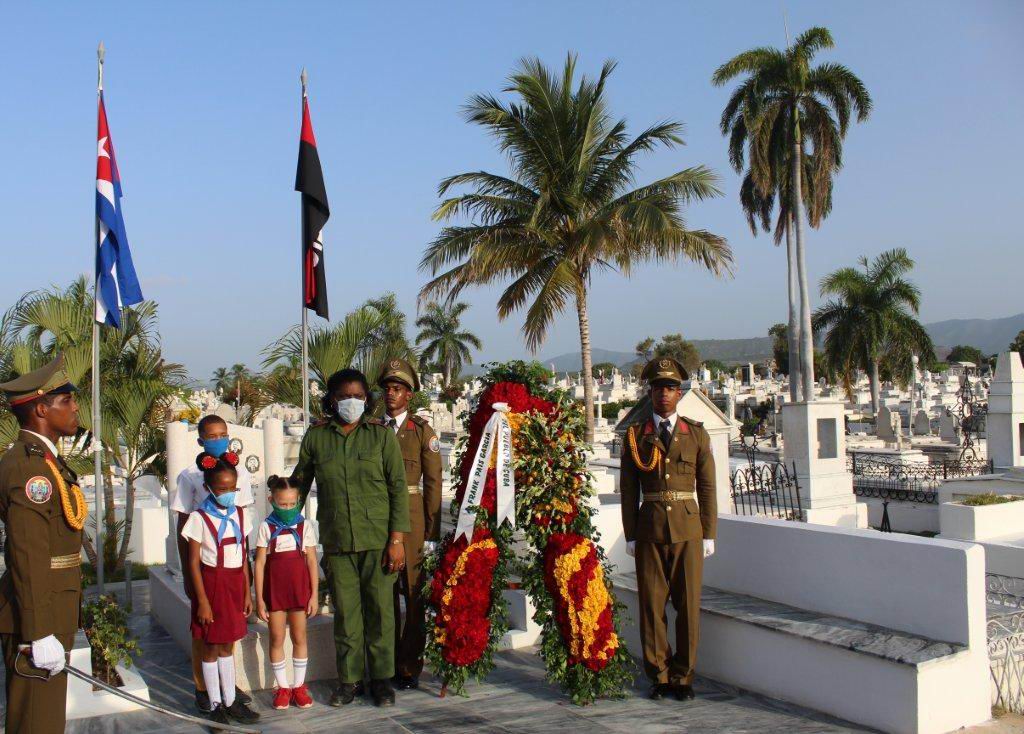 Honores para los Mártires de la Revolución desde Santiago de Cuba