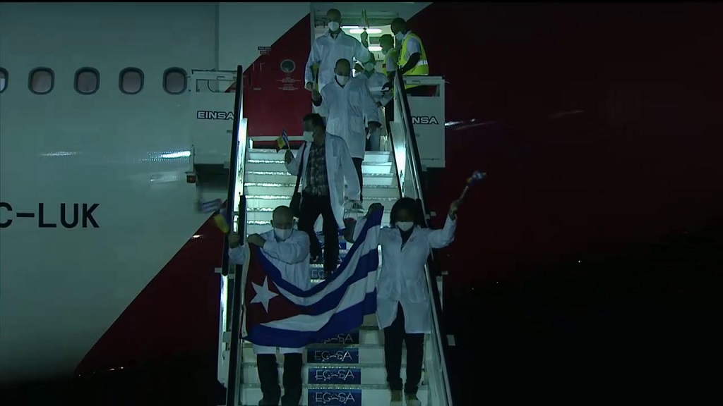 En la Patria, Brigada Médica Cubana que enfrentó la COVID-19 en Andorra