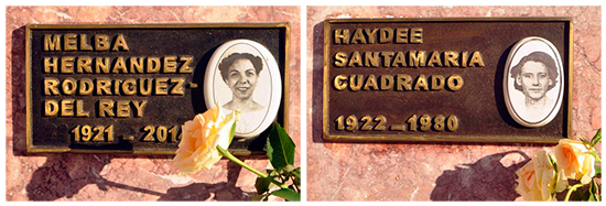 Homenaje a Melba y Haydee