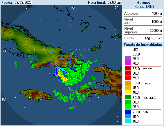 Radar de la Gran Piedra observa a Laura