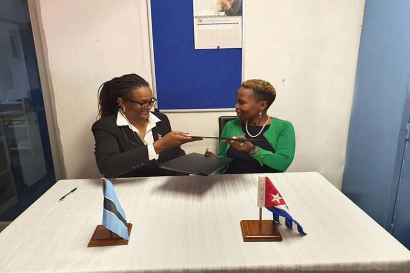 Cuba and Botswana sign education agreement