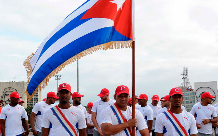 Abanderado equipo cubano de béisbol al Preolímpico de Arizona