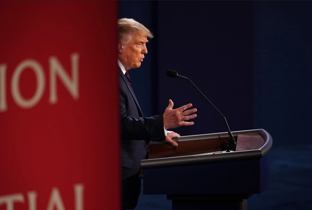 Del primer debate entre Trump y Biden Del primer debate entre Trump y Biden