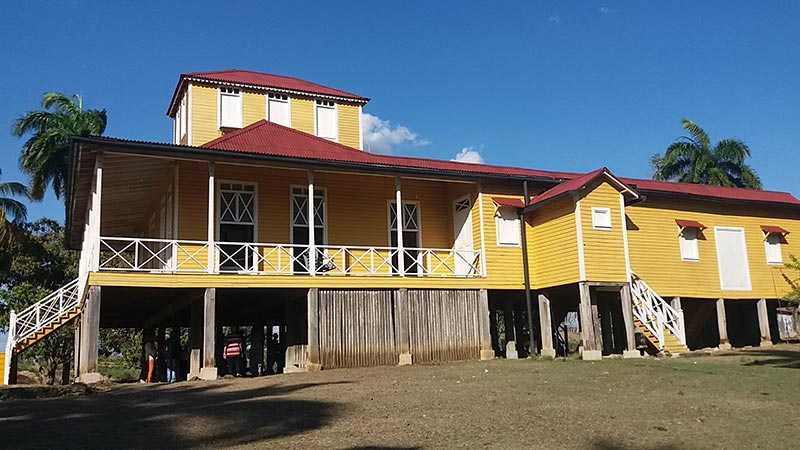 Casa natal de Fidel Castro en Bir�n. Foto: Mabel Pe�a