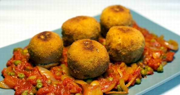 La receta de hoy:  �Alb�ndigas de harina!