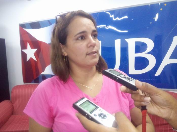 Ailyn Febles Estrada, presidenta de la Unión de Informáticos de Cuba. Foto: Carlos Serpa