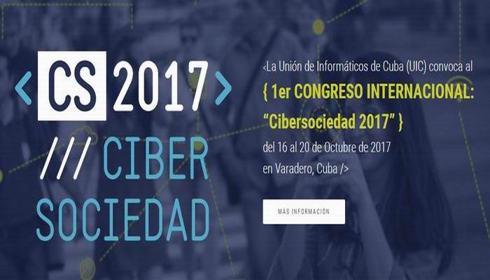 Primer Encuentro Internacional Cibersociedad 2017 