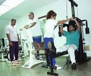 Rehabilitación de pacientes en Cuba