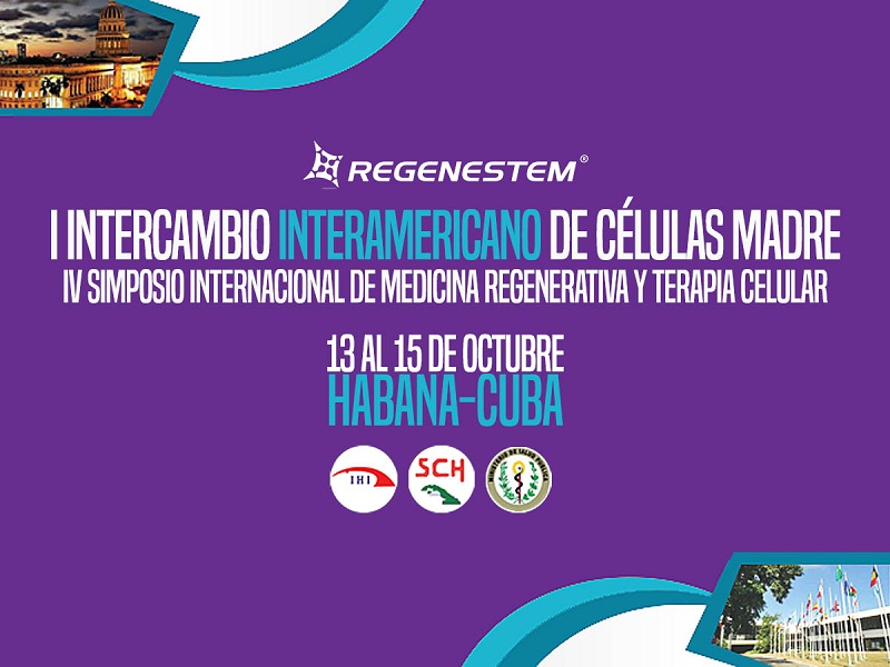 Debatirán en La Habana sobre células madre, medicina regenerativa y terapia celular