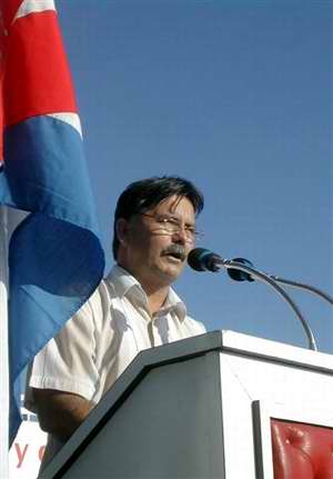 Eduardo L�pez Leyva, miembro del Bur� provincial del Partido Comunista de Cuba en Camag�ey