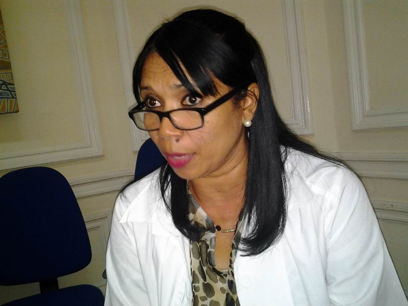 Directora del Banco Provincial de Sangre en la capital Dra. Delia Esther Porto. Foto: Isel Quintana Freyre.
