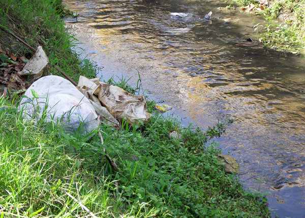 Las fuentes de agua potable se contaminan por la inconsciencia humana