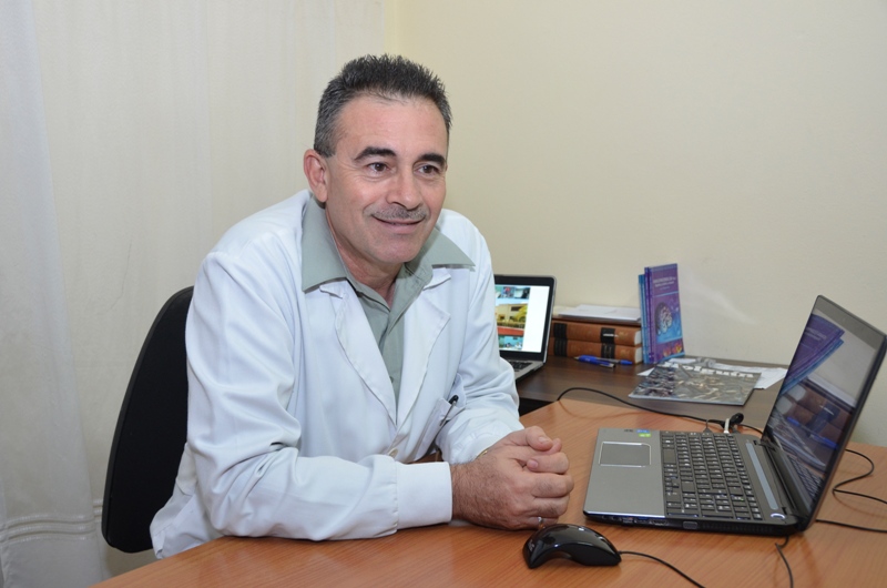 Doctor Luis Vel�zquez P�rez, titular de la Academia de Ciencias de Cuba. Foto: Pujol