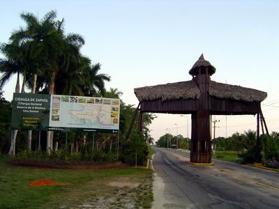 Pen�nsula de Zapata.