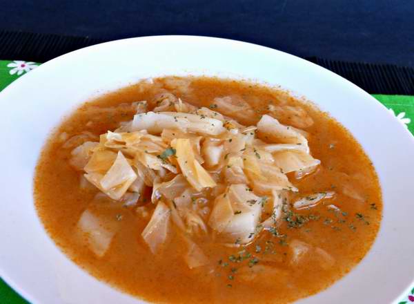 La receta de hoy: ¡Sopa de col!