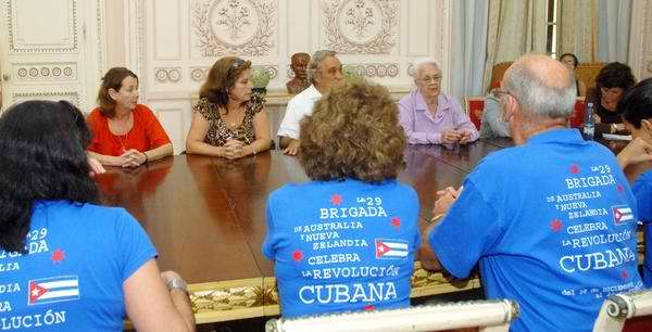 Brigada Cruz del Sur. Foto AIN