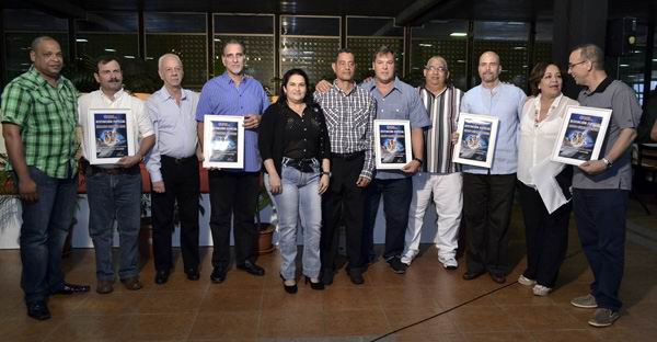 Junto a los Cinco festejó Radio Rebelde su aniversario 57. Foto: Abel Rojas Barallobre