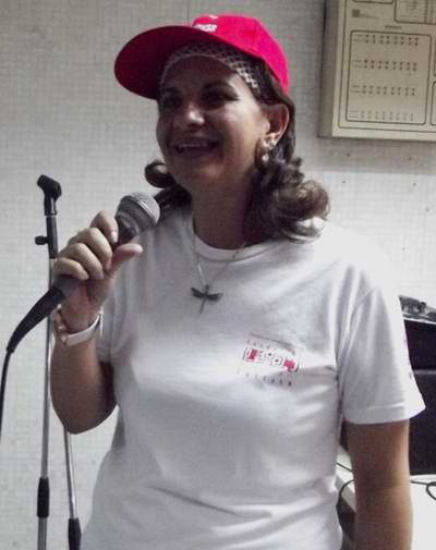 Liu Montero, coordinadora cubana de la Misi�n cultural en las Parroquias de San Juan y La Pastora