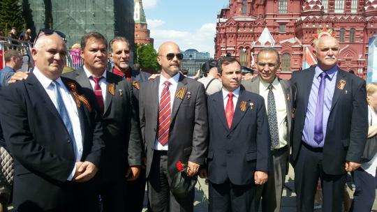 Participan h�roes cubanos en celebraciones por la victoria sobre el fascismo 