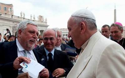 Pope Francis Receives Letter on the Case of The Five
