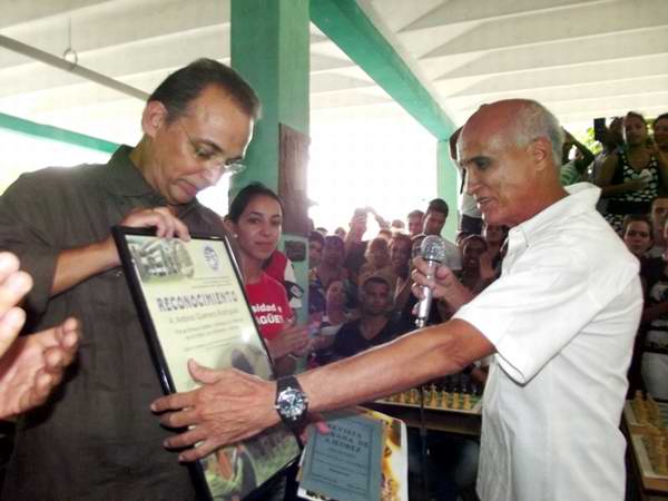 La huella de Antonio Guerrero en la Universidad de Camag�ey. Foto: Miozotis Fabelo