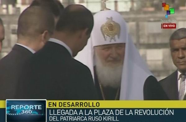 Patriarca Kirill rinde homenaje a Jos� Mart� en La Habana 