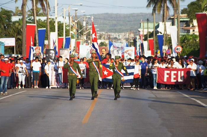 La fortaleza de un Primero de Mayo en Matanzas 