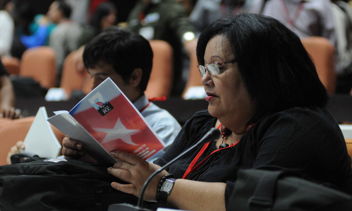 Comenz� el VII Congreso del Partido Comunista de Cuba. Foto: Omara Garc�a Mederos.