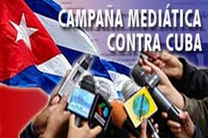Manipulación mediática contra Cuba
