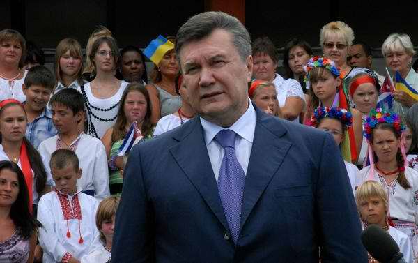 Presidente de Ucrania Víktor Feódorovich Yanukóvich