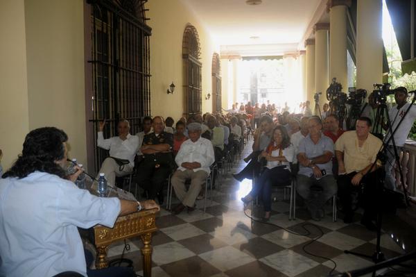 Destacan entra�able amistad de Fidel Castro y Hugo Ch�vez Fr�as