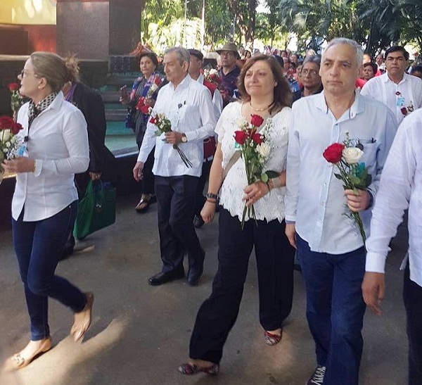 Presidente de la Asamblea Nacional se reúne con el Comandante José Balaguer