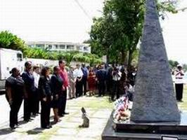 Homenaje en Barbados a v�ctimas cubanas de terrorismo