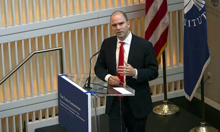 Rhodes durante el reciente evento del Cuba Consorcio en Washington. Foto: Ismael Francisco 