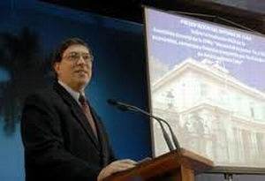 Bruno Rodríguez Parrilla, ministro de Relaciones Exteriores de Cuba