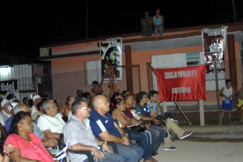  Jornada por el Deber Patrio y Antiimperialista, efectuado en la Zona 65 del Consejo Popular Lotería, en el municipio capitalino del Cotorro. Foto: Carlos Serpa