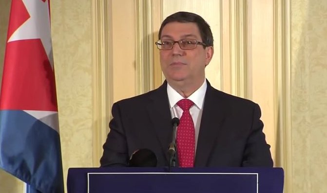 Canciller cubano: “Los cambios necesarios en Cuba los decidirá soberanamente el pueblo cubano” Canciller cubano: “Los cambios necesarios en Cuba los decidirá soberanamente el pueblo cubano”