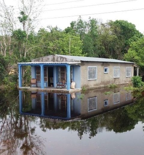 Ci�naga de Zapata: un tercio de su poblaci�n contin�a evacuada