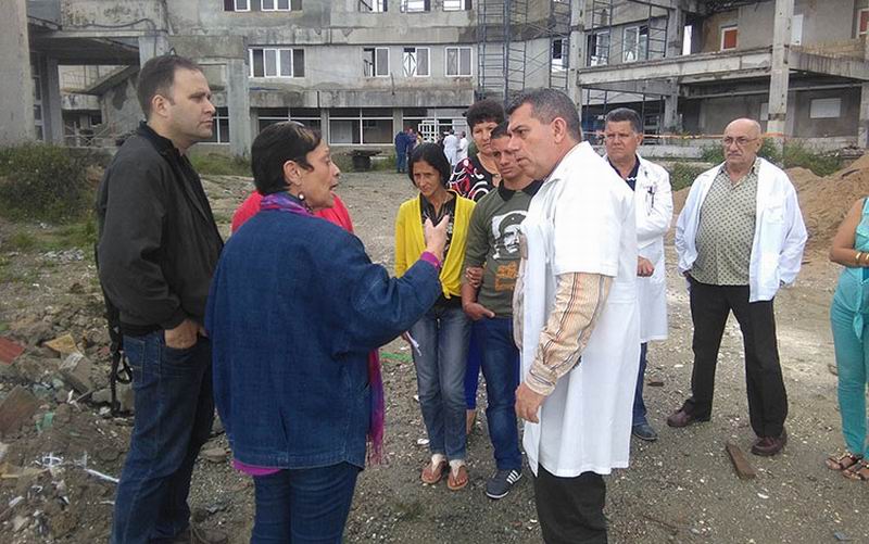 Con el pueblo, sus candidatos. Foto: Arturo Chang